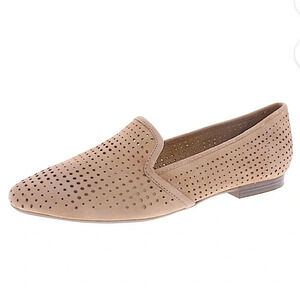 Naturalizer Caleigh Leather Taupe Loafers​